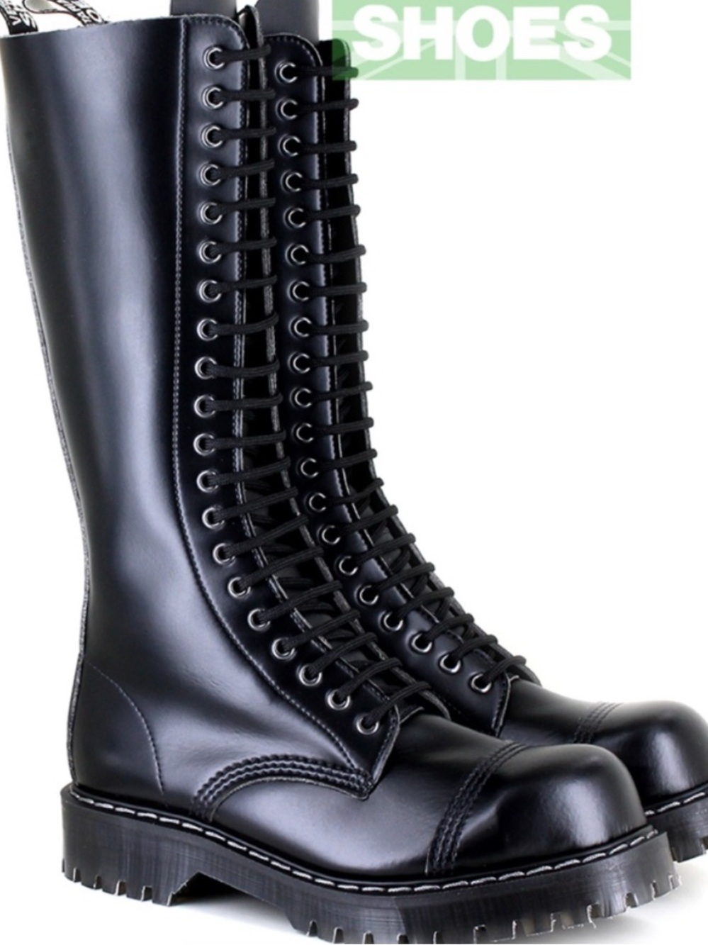 Vegetarian Shoes Airseal 20 Eye Boots